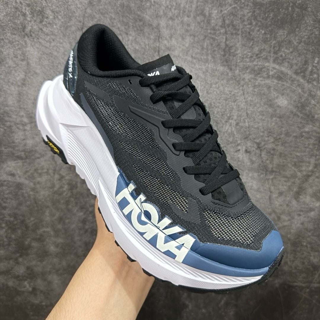 HOKA MAFATE X TRAIL RUNNING BLACK SKYWARD BLUE