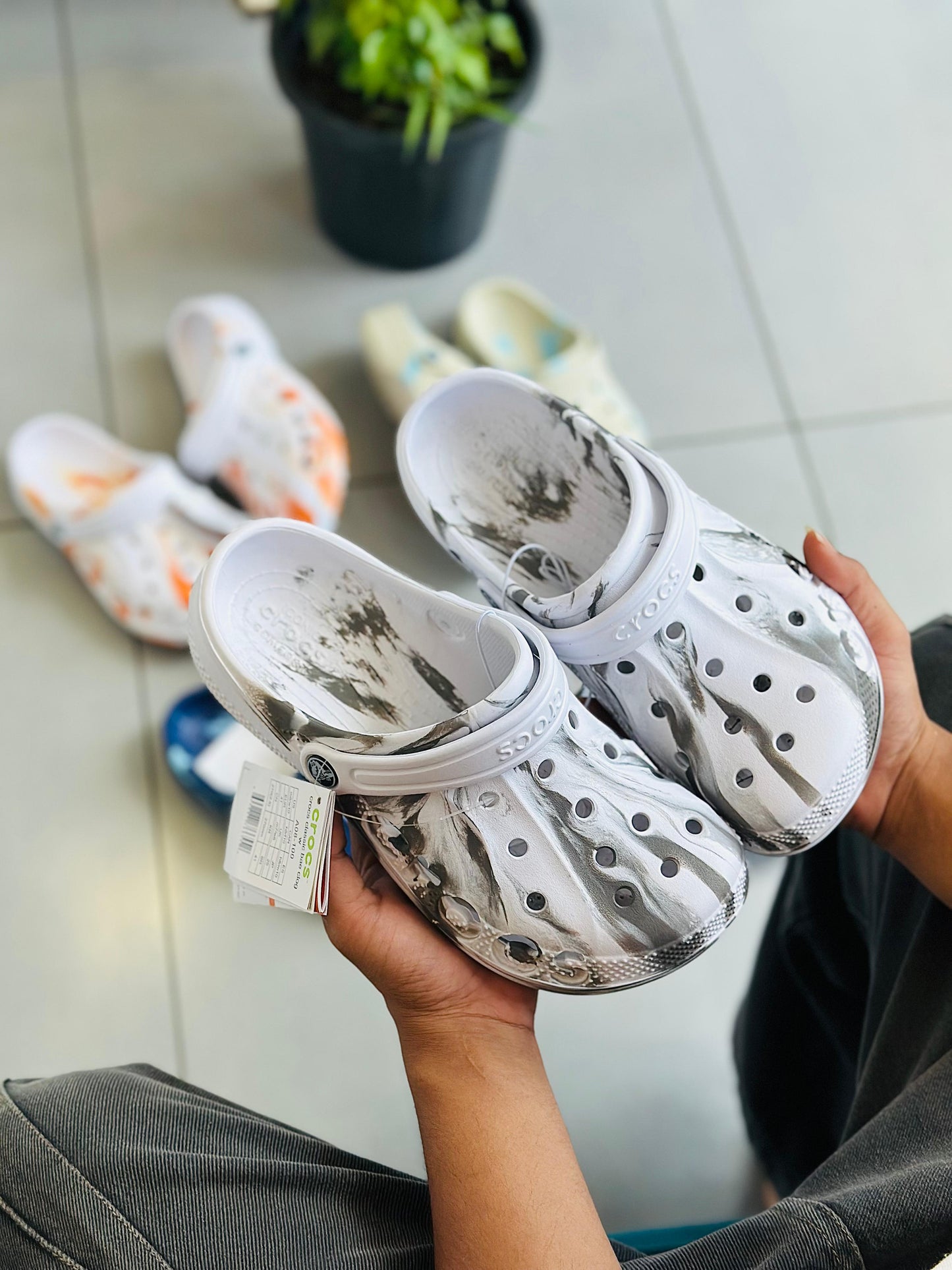 CROCS BAYA CLOG PRINT