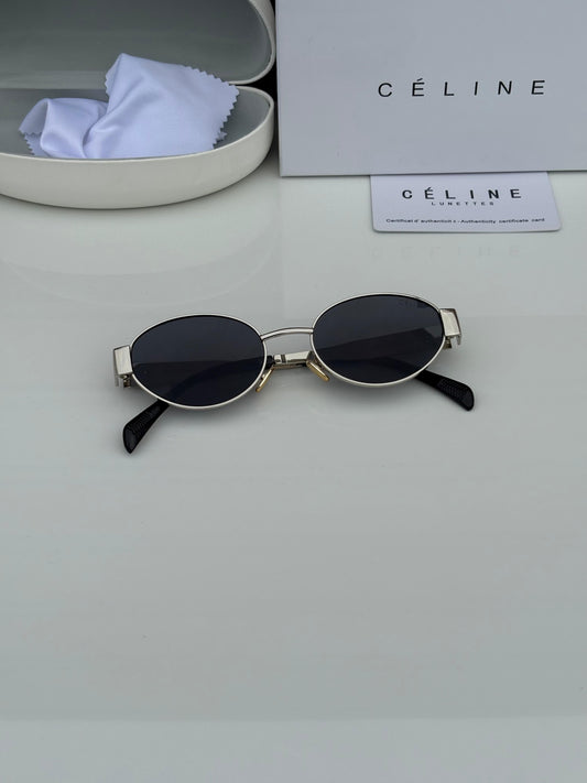 CELINE 1002 SILVER BLACK