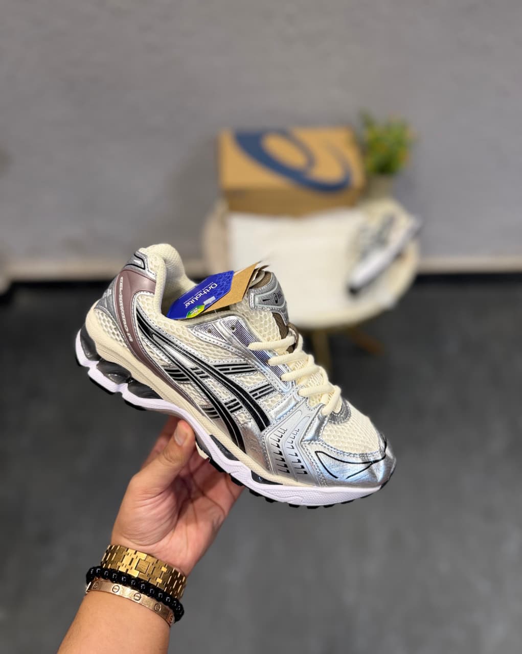 ASICS KAYANO 14 METALLIC