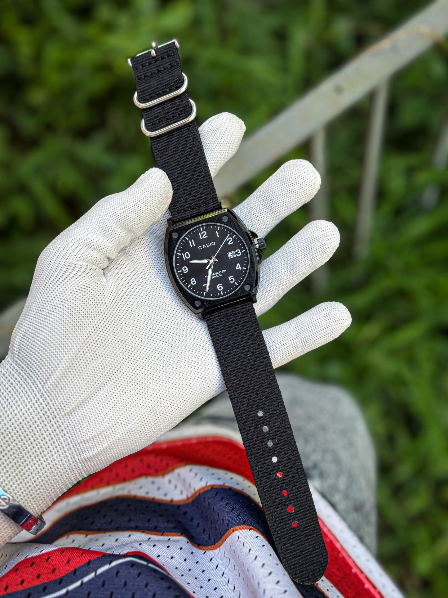 CASIO NYLON STRAP WATCH