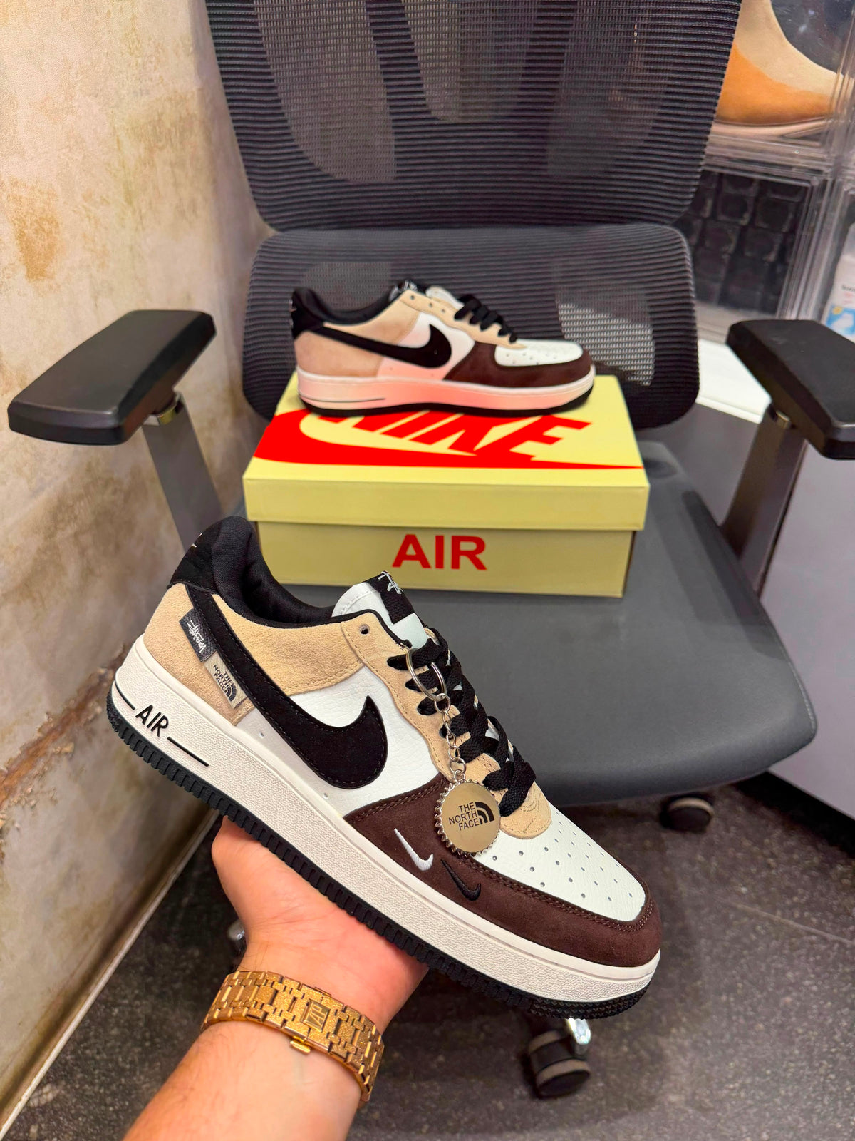 NIKE AIRFORCE 1 THE NORTH FACE