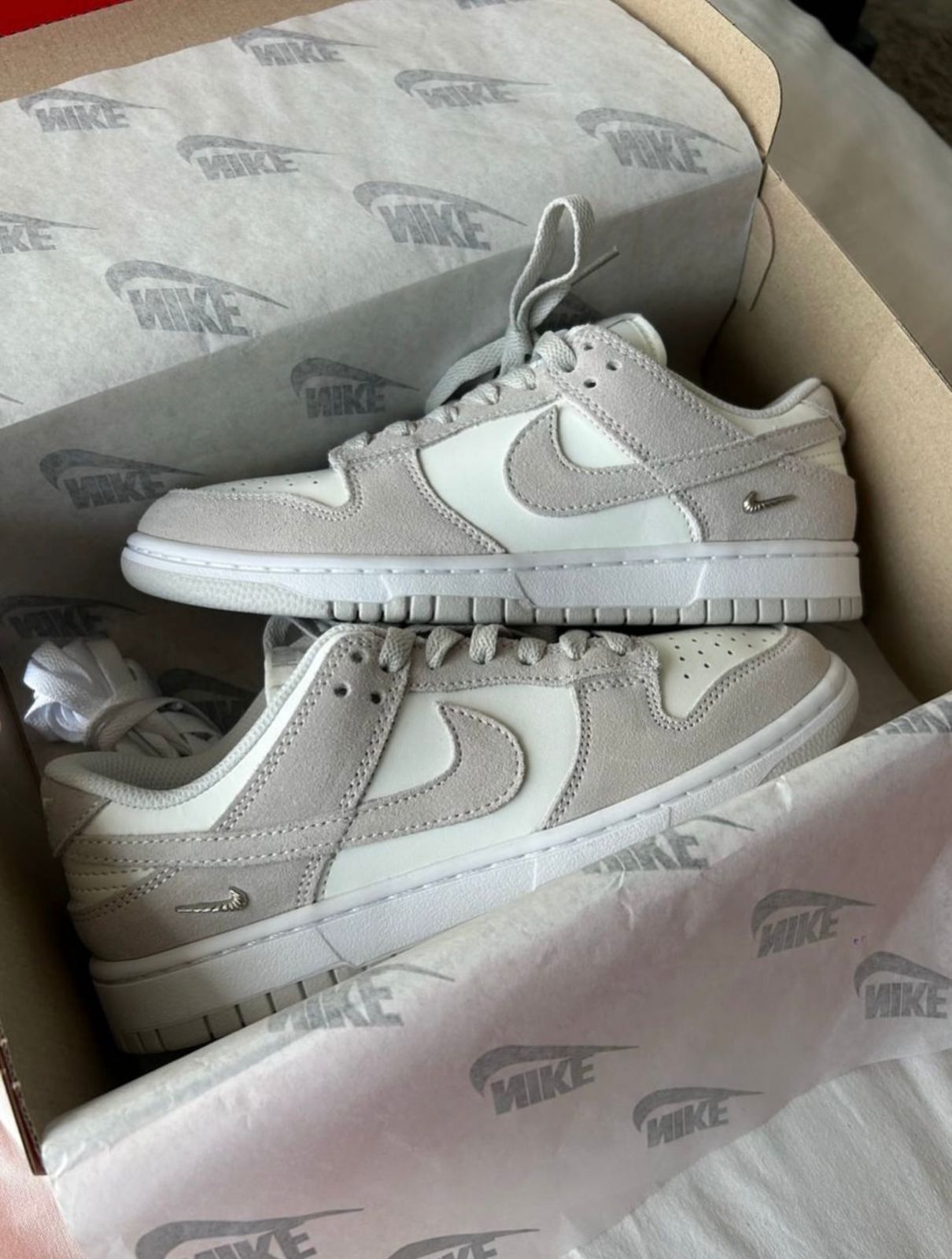 NIKE DUNK SAIL VAST GREY SILVER METALLIC
