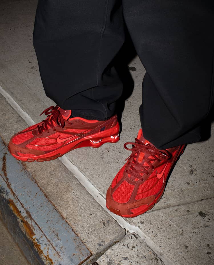 NIKE SHOX RIDE 2 SUPREME RED
