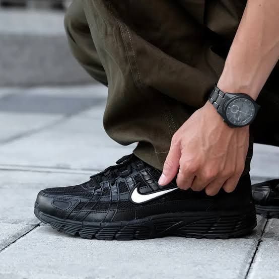 NIKE P 6000 TRAINER TRIPLE BLACK