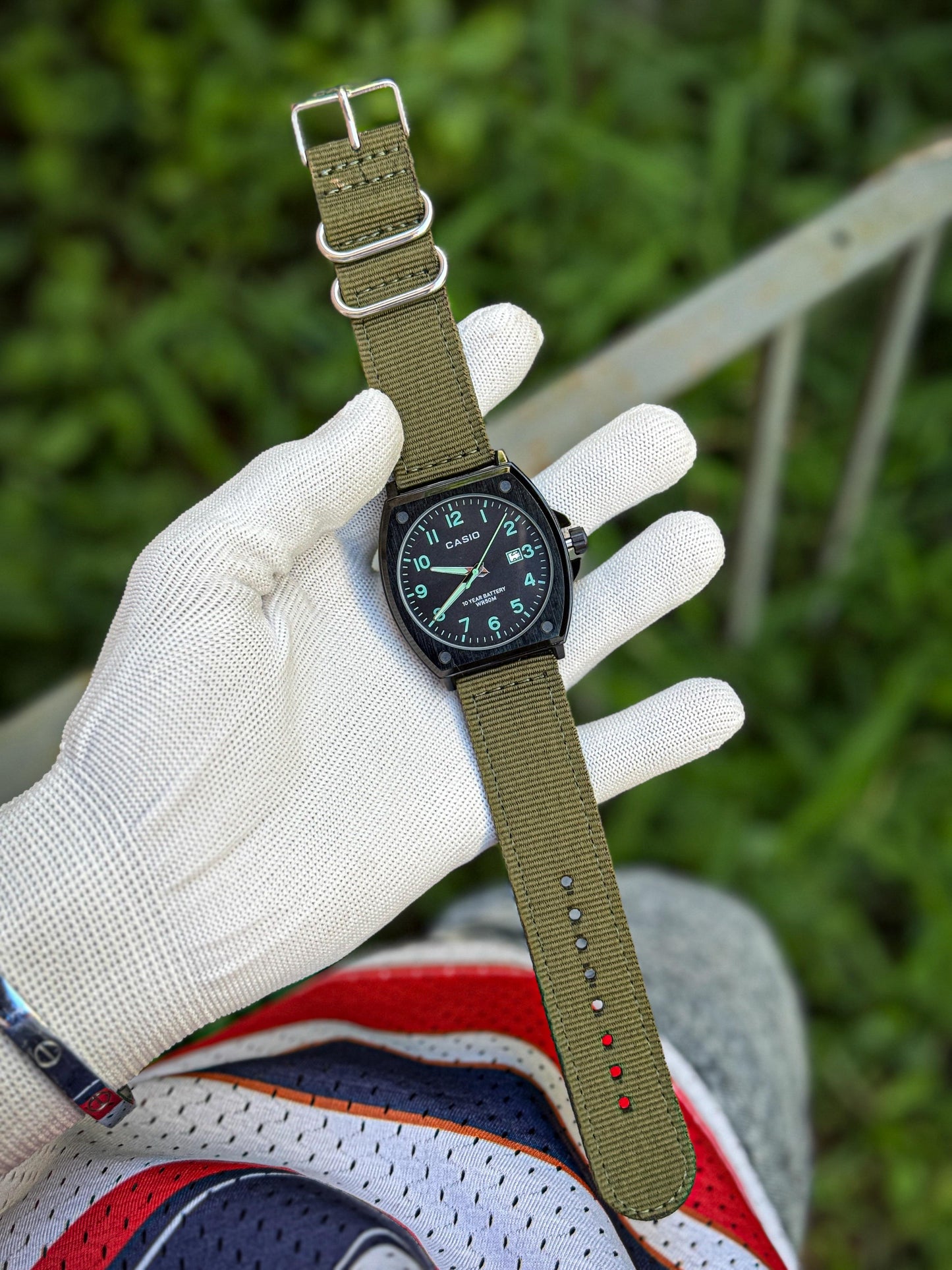 CASIO NYLON STRAP WATCH