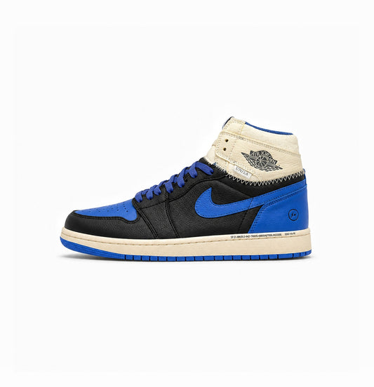 AIR JORDANS RETRO 1 HIGH OG SP FRAGMENT X UNION LA SPORT ROYAL