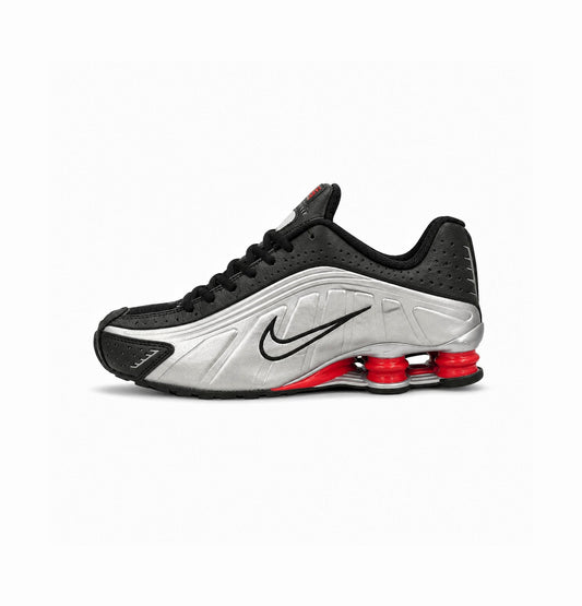 NIKE SHOX SILVER RED