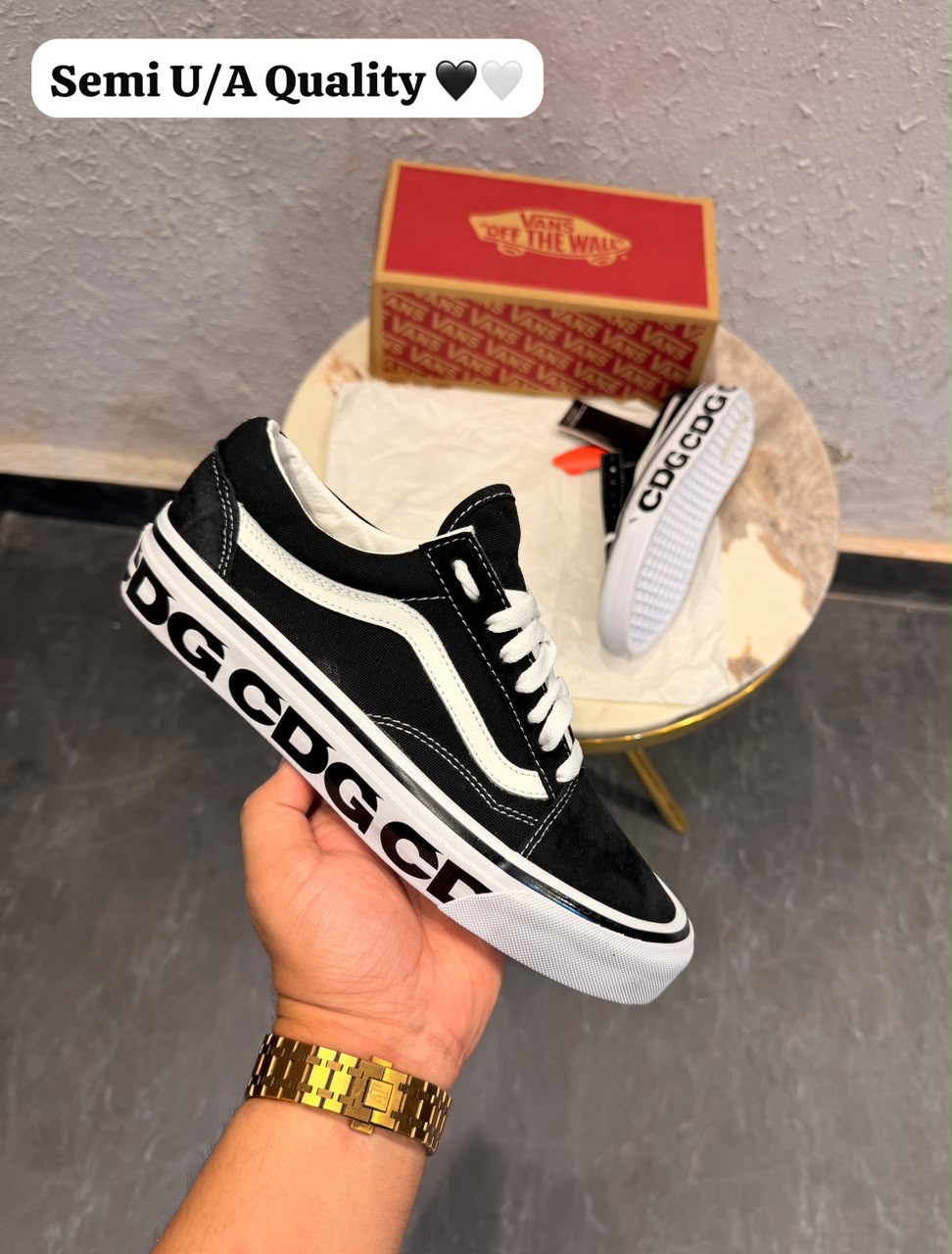 VANS OLD SKOOL X CDG