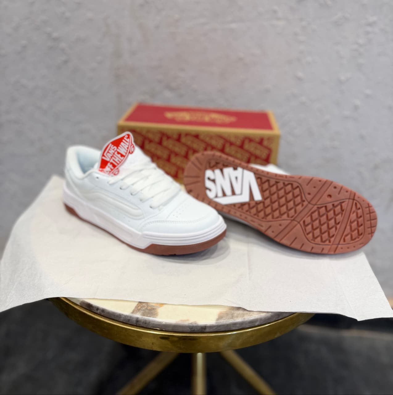 VANS HYLANE CHUNKY TRIPPLE WHITE GREY