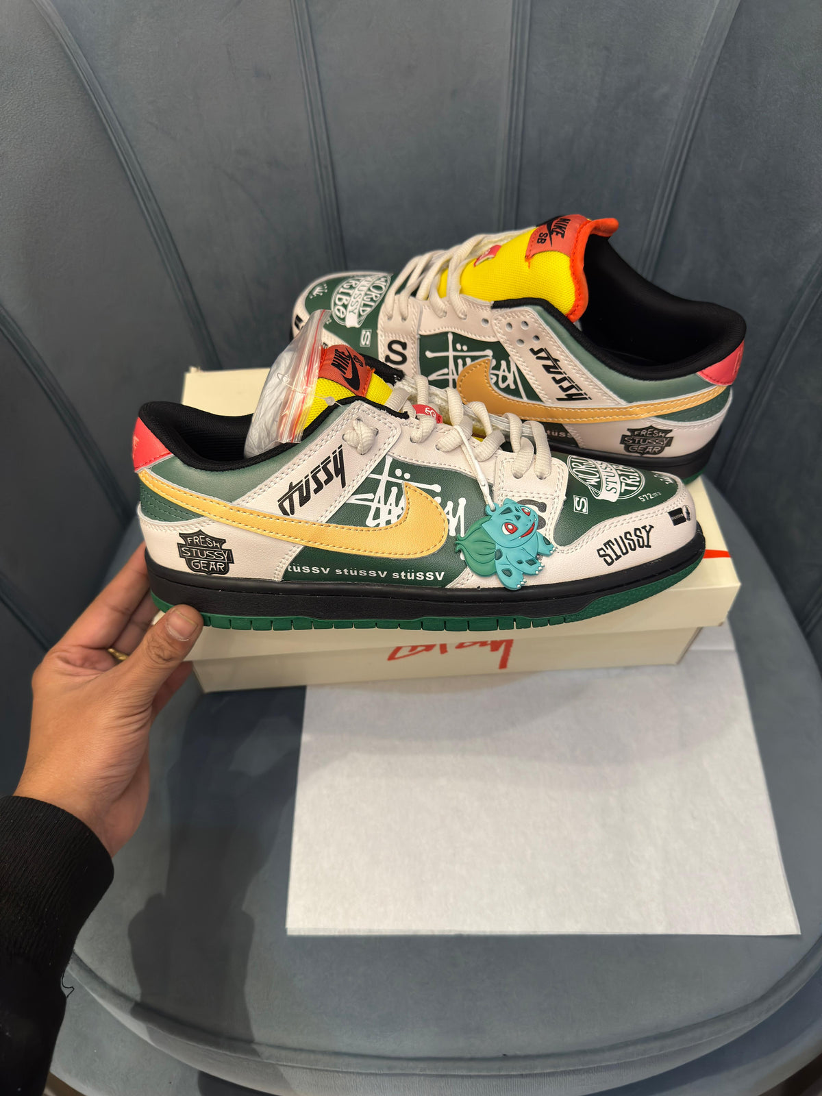 NIKE SB DUNK STUSSY JUST DO IT