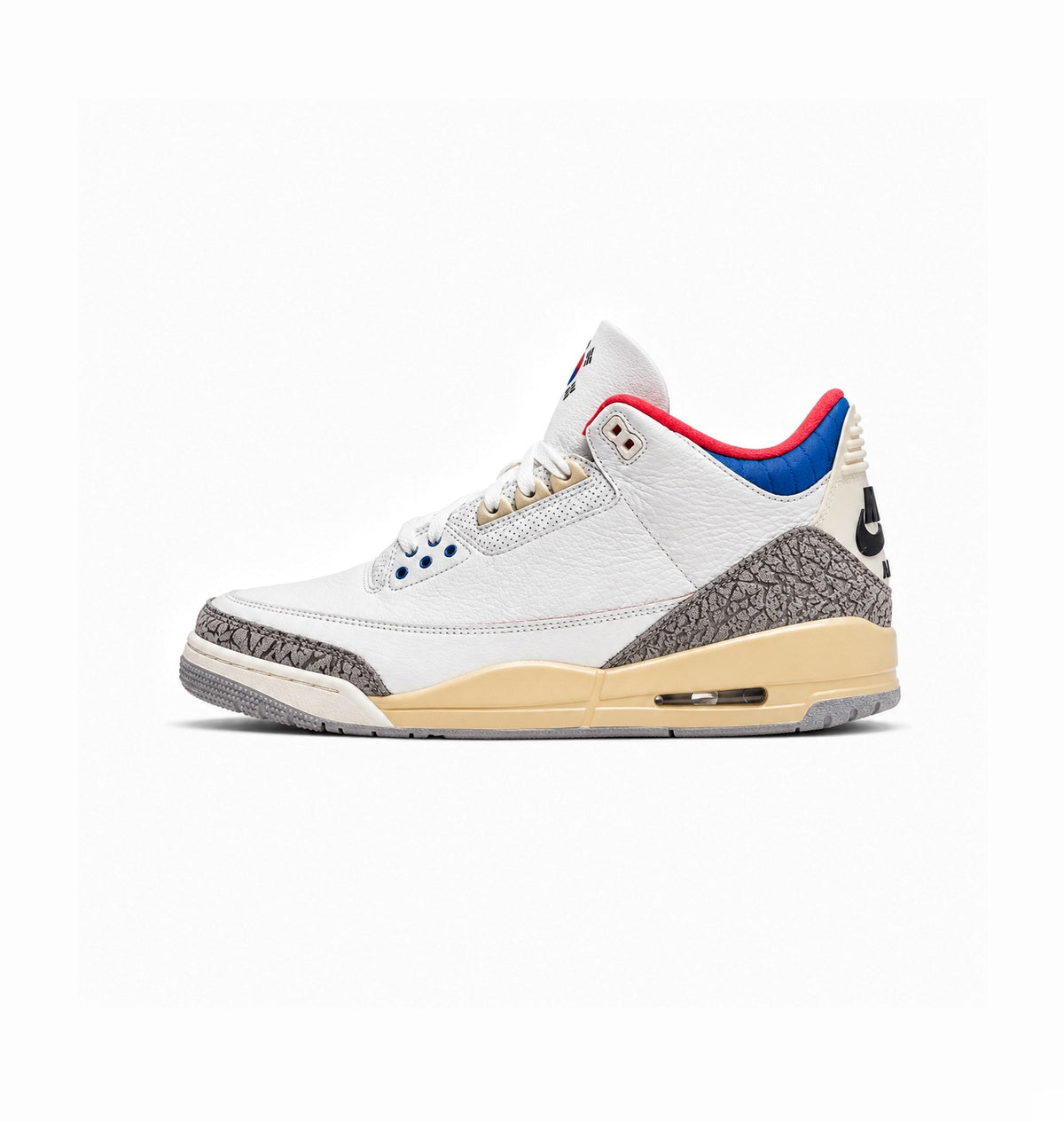 NIKE AIR JORDAN 3 SEOUL  2.0 GREY CEMENT