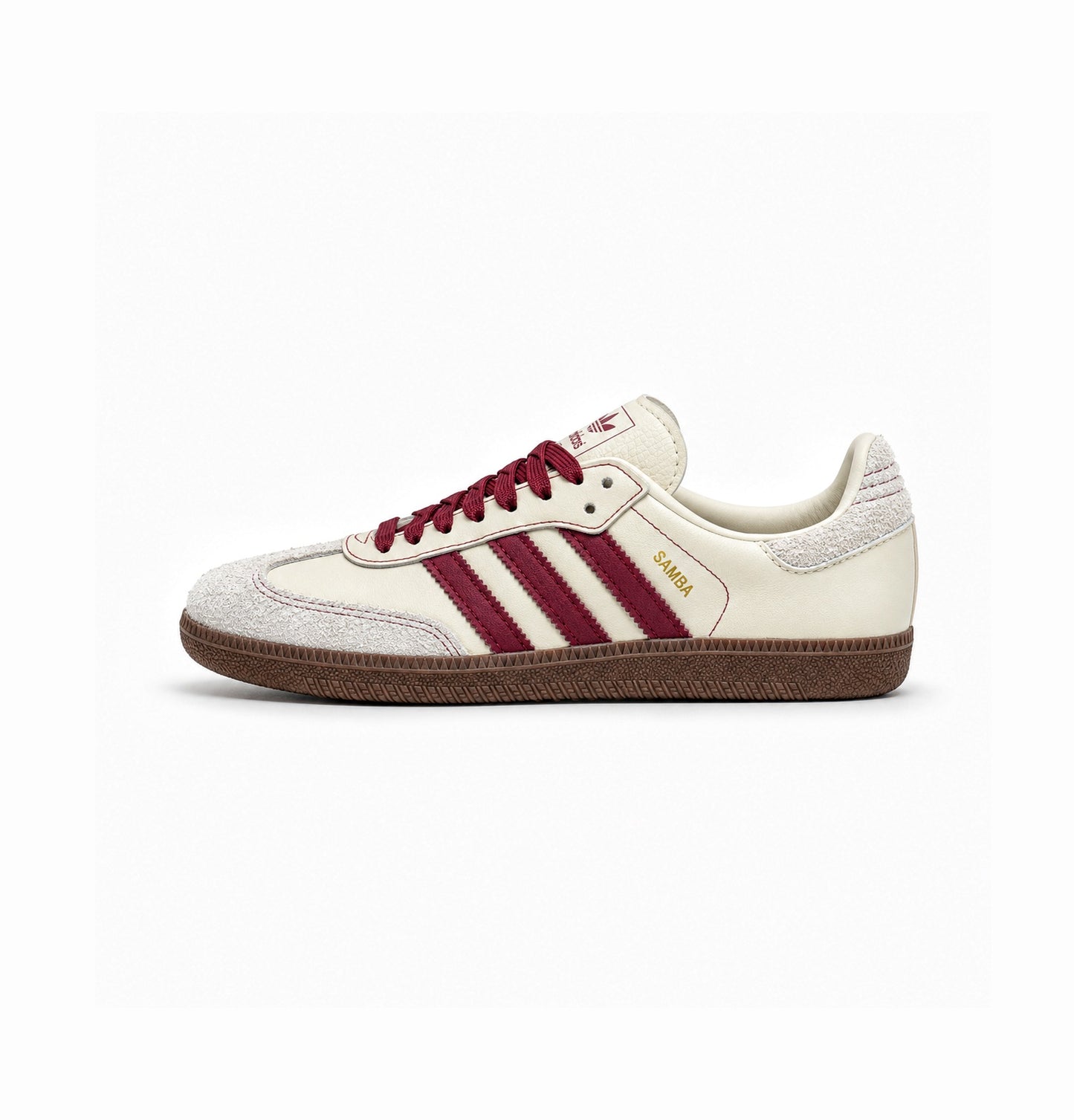 ADIDAS SAMBA OG WHITE / MAROON