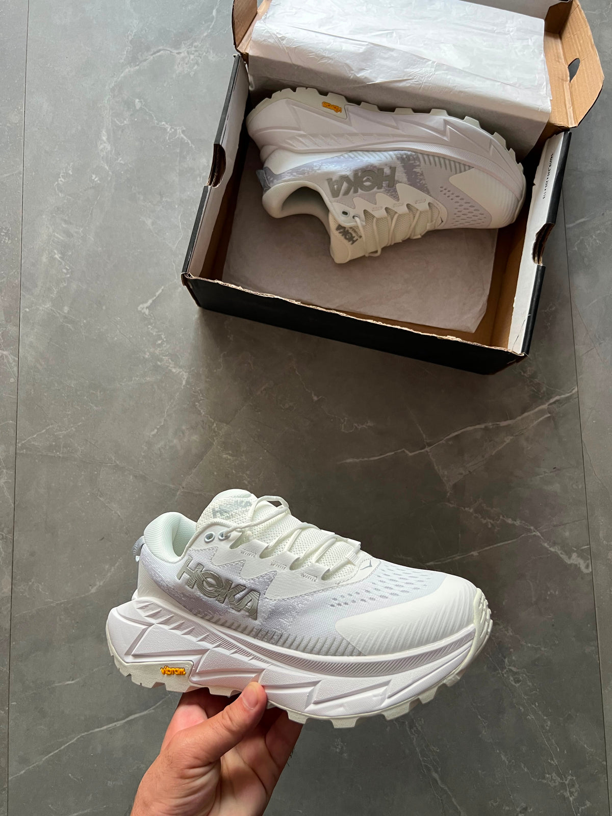 HOKA SKYLINE FLOAT X WHITE