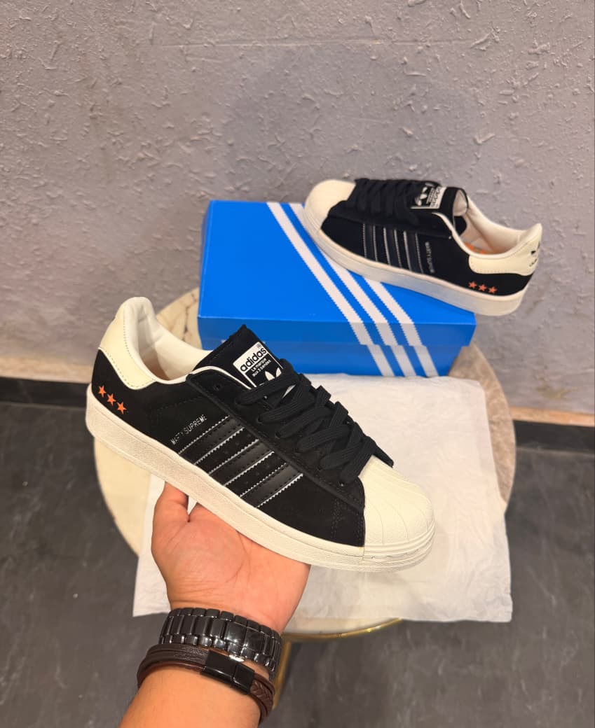 ADIDAS ORIGINALS SUPERSTAR MARTY SUPREME BLACK
