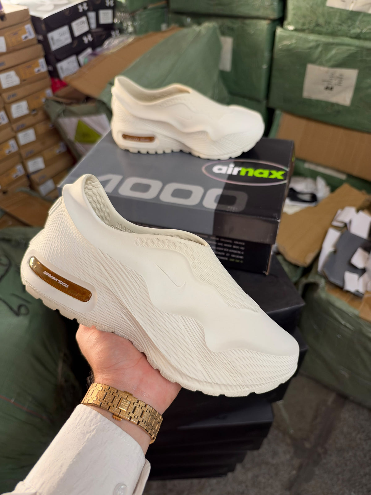 NIKKE AIR MAX 1000 OATMEAL