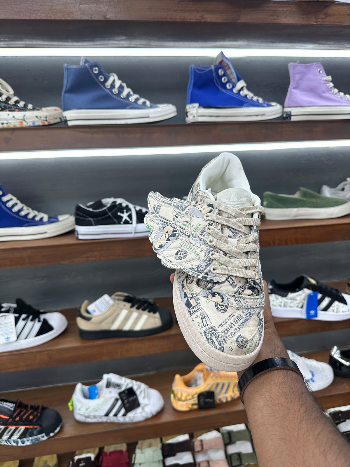 ADIDAS FORUM WINGS 1.0 LOW MONEY X JEREMY SCOTT