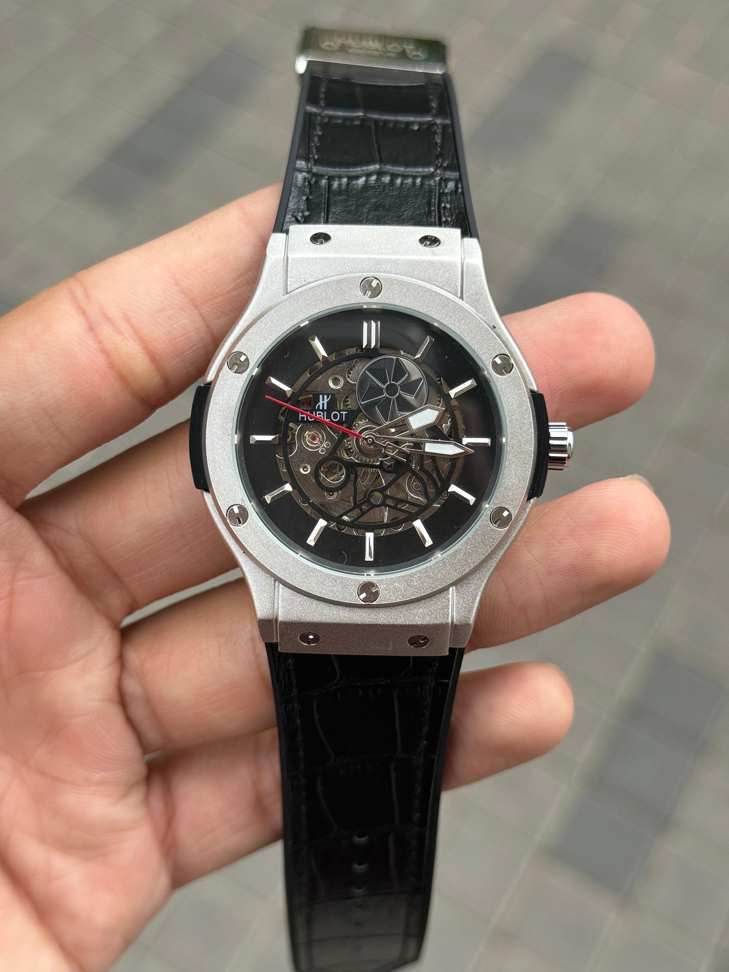 HUBLOT BIG BANG AUTOMATIC LEATHER