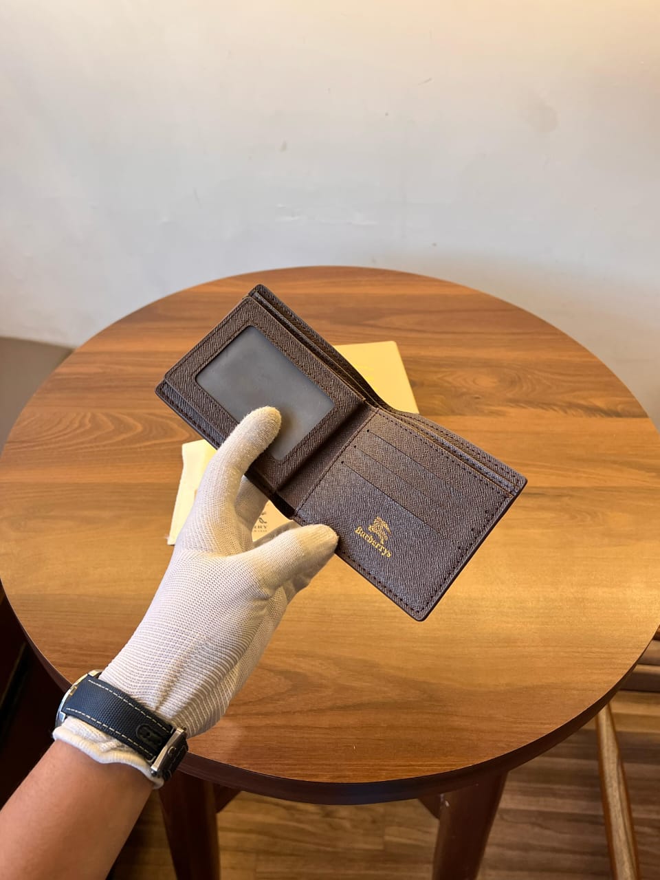 BURBERRY LEATHER WALLET