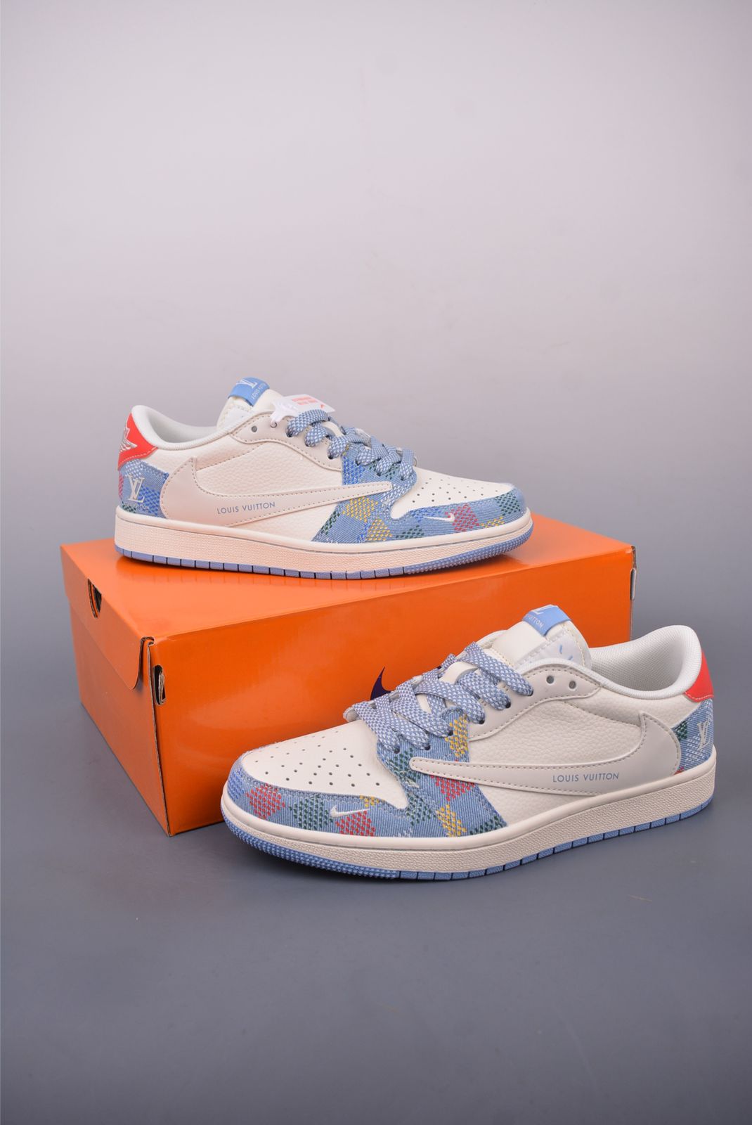 LOUIS VUITTON X NIKE AIR JORDAN RETRO TRAVISS SCOTT