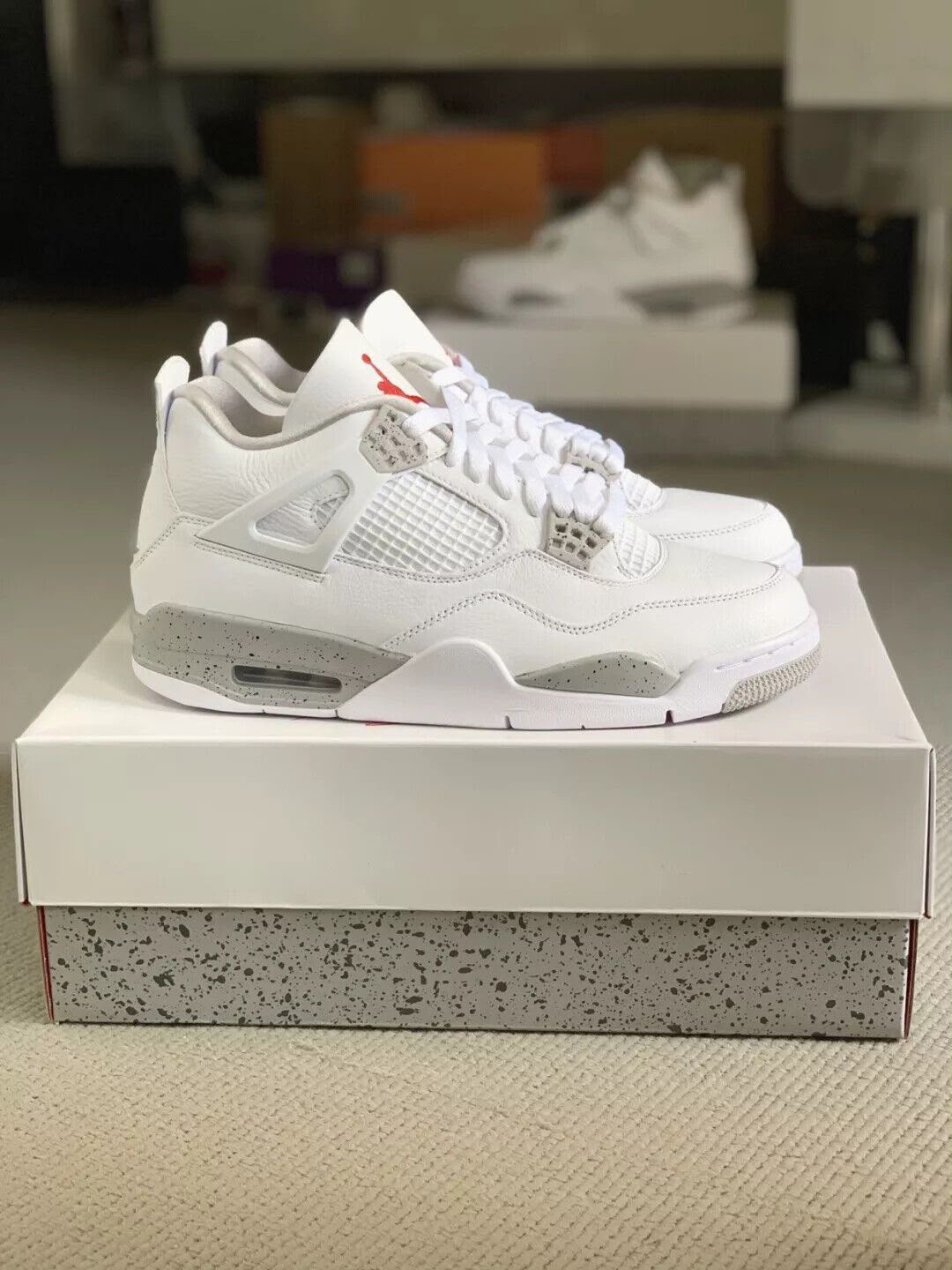 NIKE AIR JORDAN 4 OREO SEMI UA