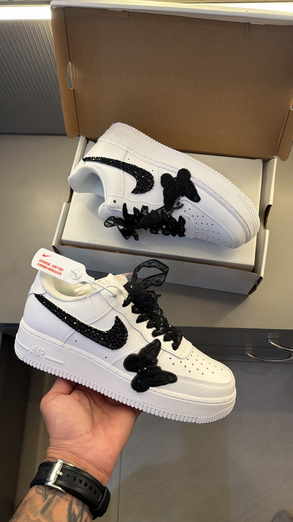 NIKE AIRFORCE CUSTOMIZED