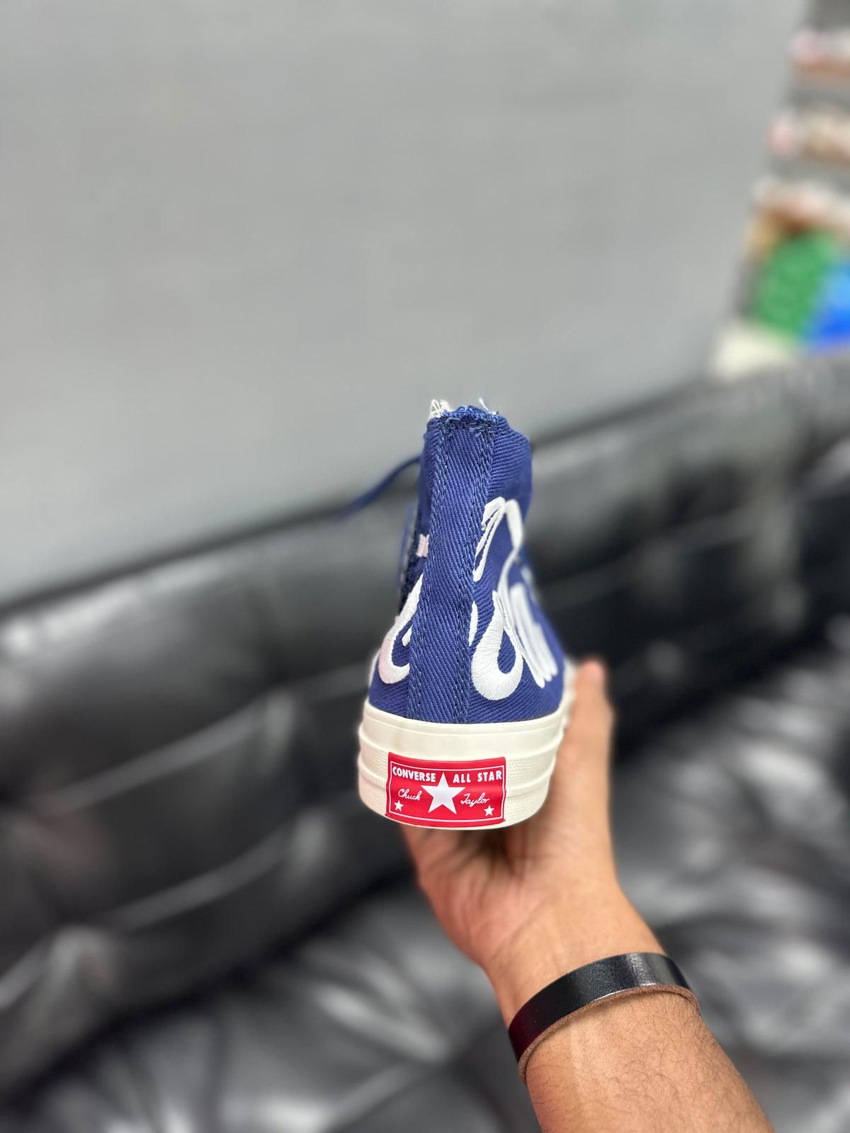 KITH X COCO-COLA X CONVERSE CHUCK 70 HI BLUE
