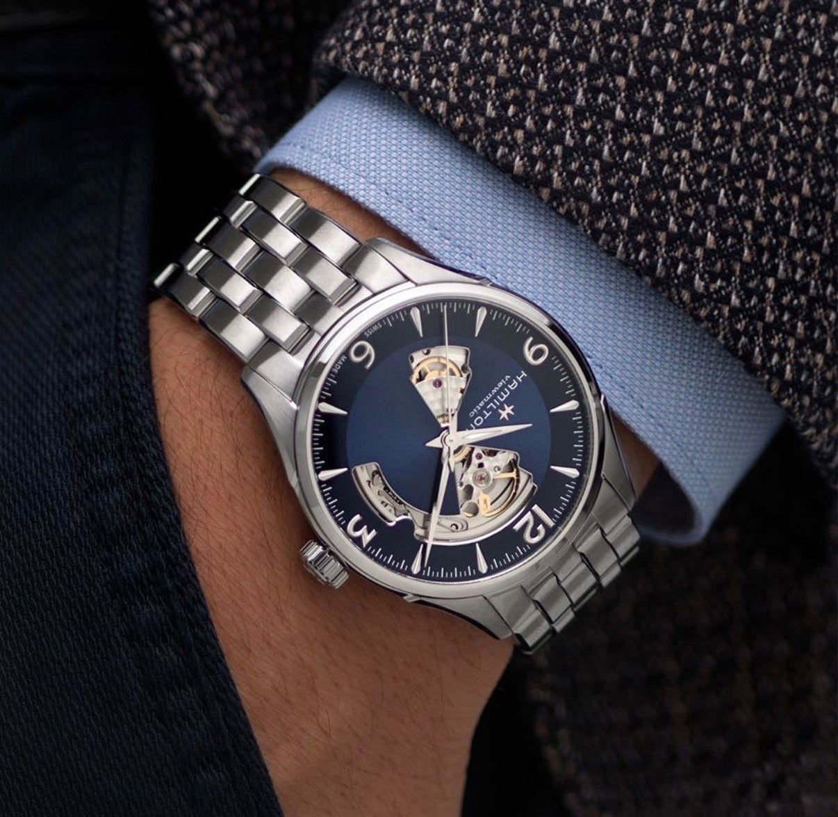 HAMILTON AUTOMATIC SKELETON WATCH