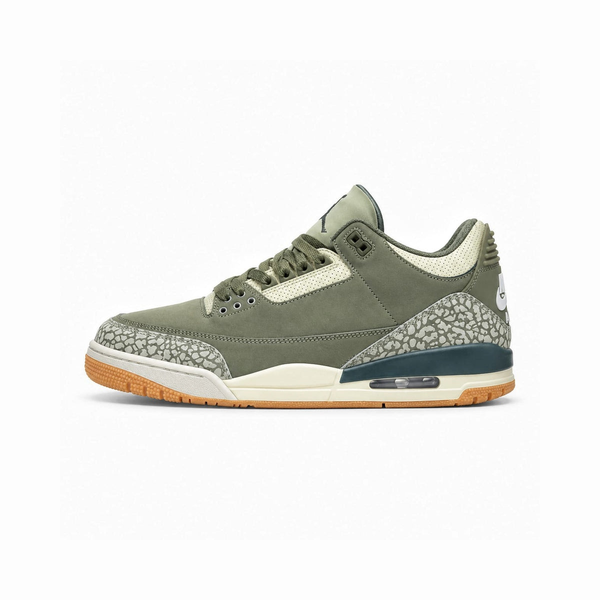 NIKE AIR JORDAN RETRO 3 MEDIUM OLIVE