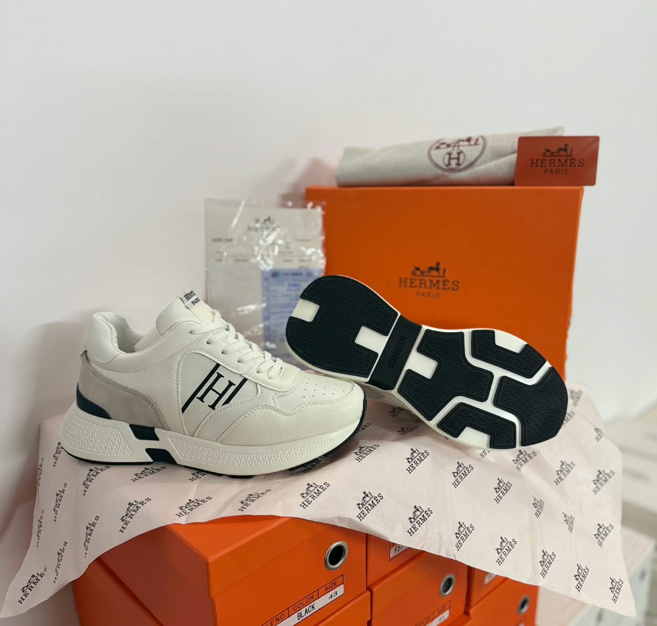 HERMES PARIS SNEAKERS