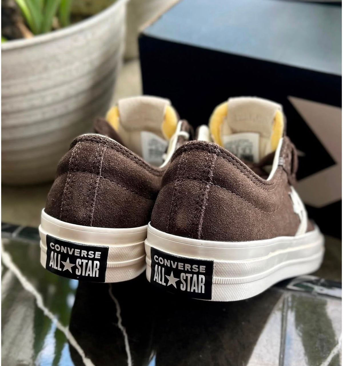 CONVERSE ONE STAR PLAYER 76 BROWN