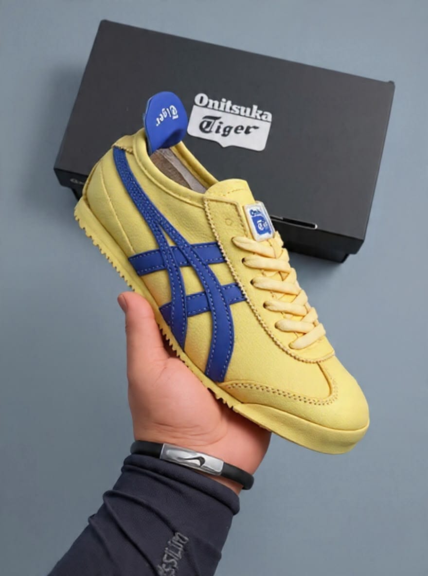 ONITSUKA TIGER YELLOW BLUE
