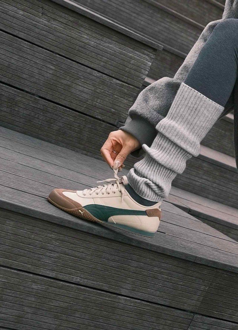 PUMA BELLA UT BEIGE GREEN