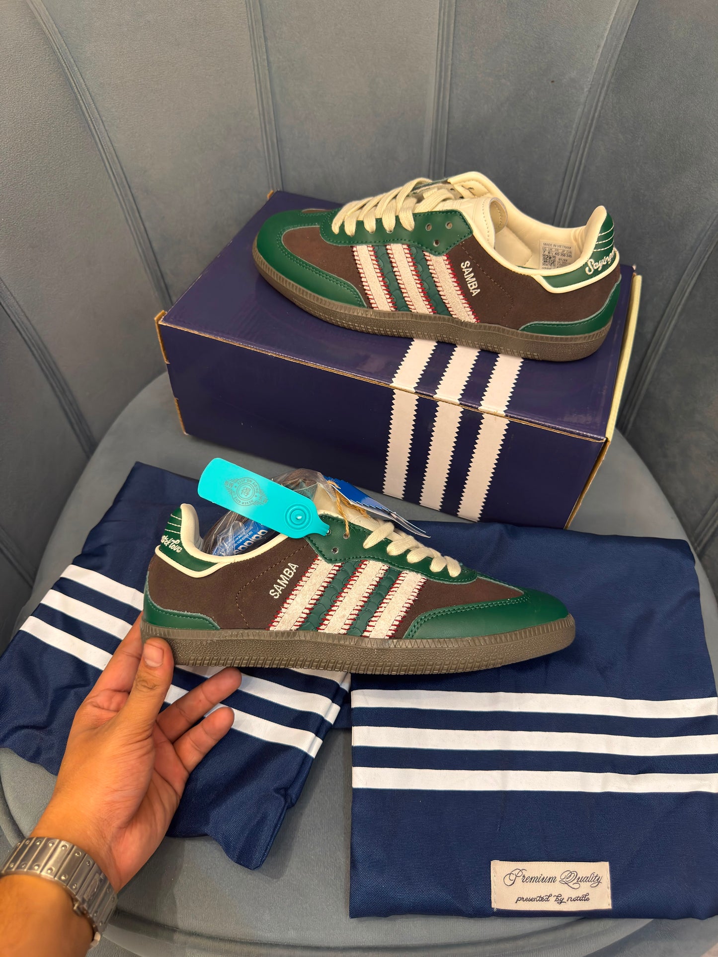 ADIDAS SAMBA NOTITLE GREEN