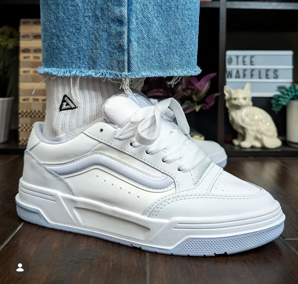 VANS HYLANE CHUNKY TRIPPLE WHITE