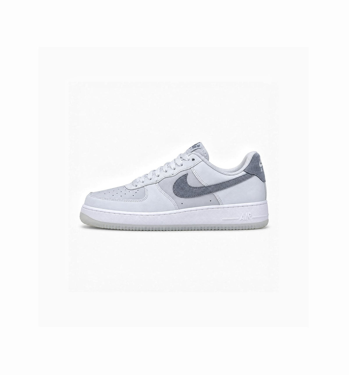 NIKE AIRFORCE 1 LOW LIGHT CARBON PURE PLATINUM