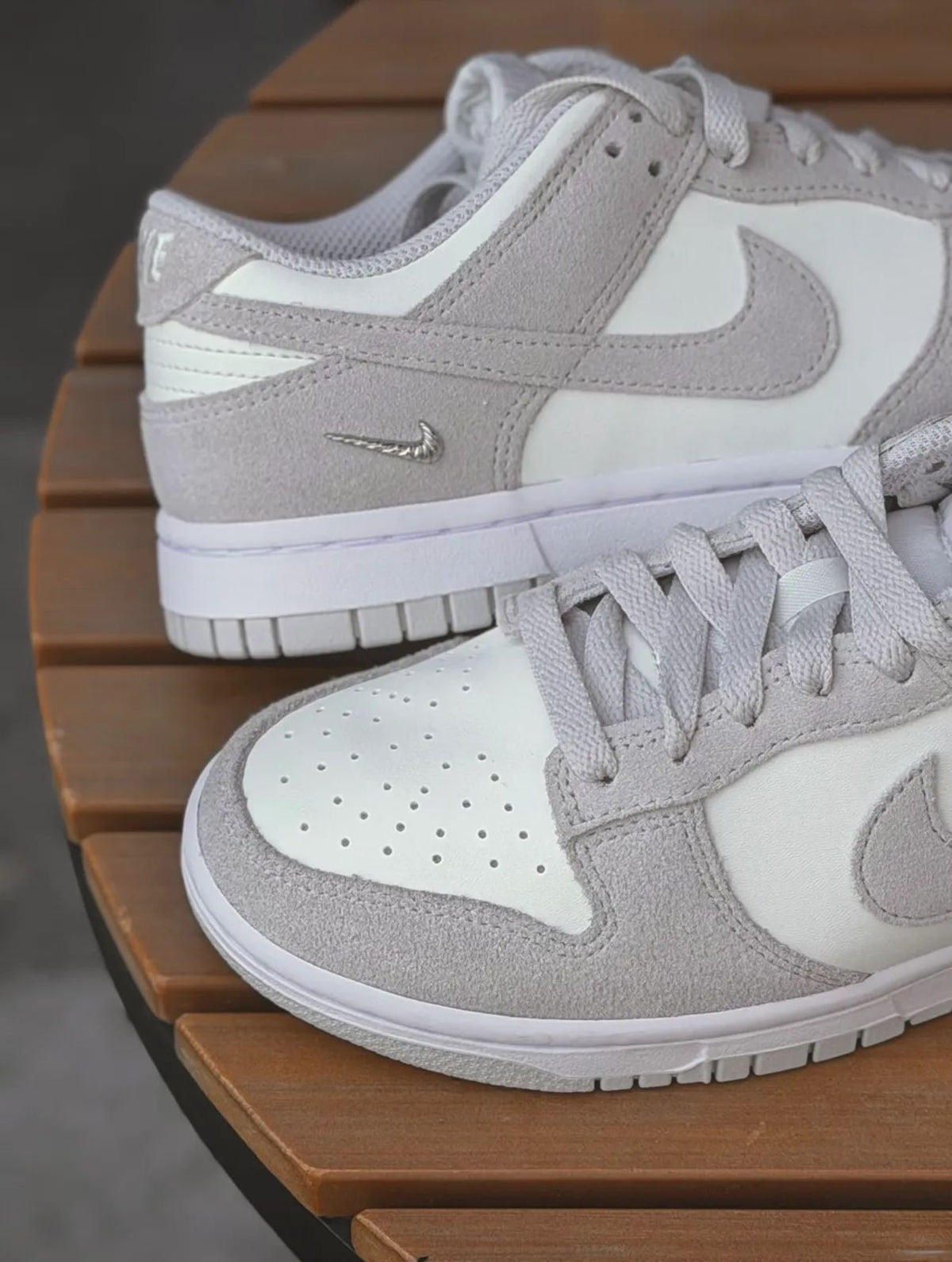 NIKE DUNK SAIL VAST GREY SILVER METALLIC