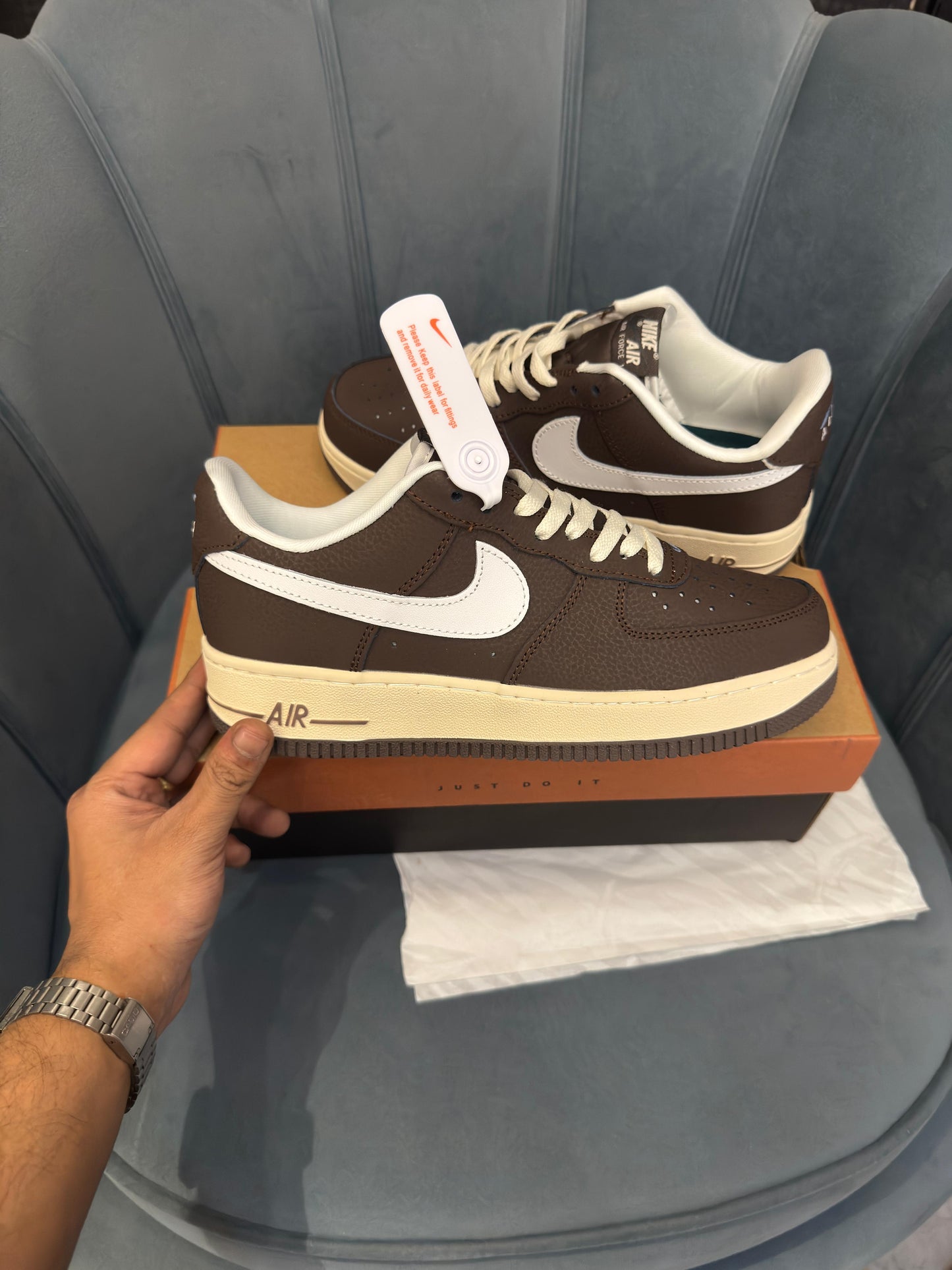 NIKE AIRFORCE 1 LOW 07 CACAO WOW