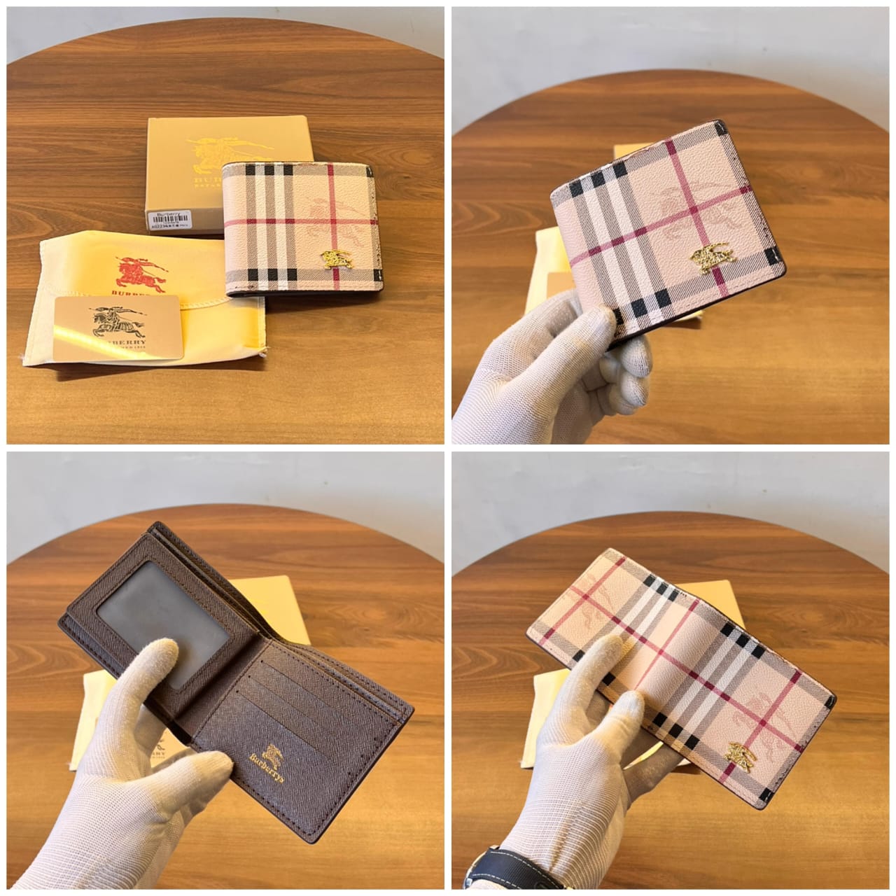 BURBERRY LEATHER WALLET