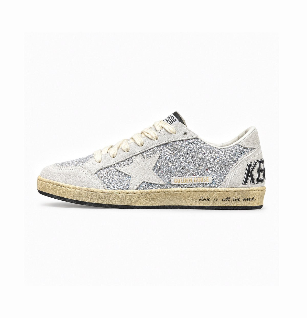 GOLDEN GOOSE BALL STAR SILVER
