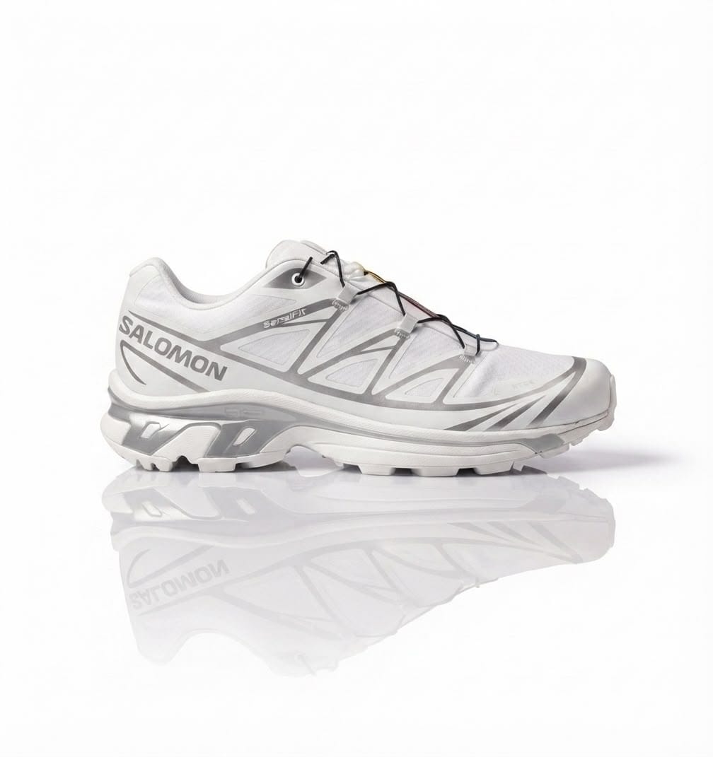 SALMON XT-6 LAB WHITE SILVER