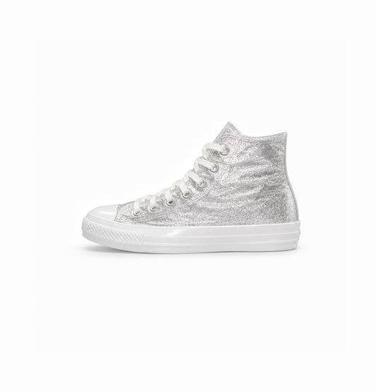 CONVERSE CHUCK 70 MID METALLIC SILVER