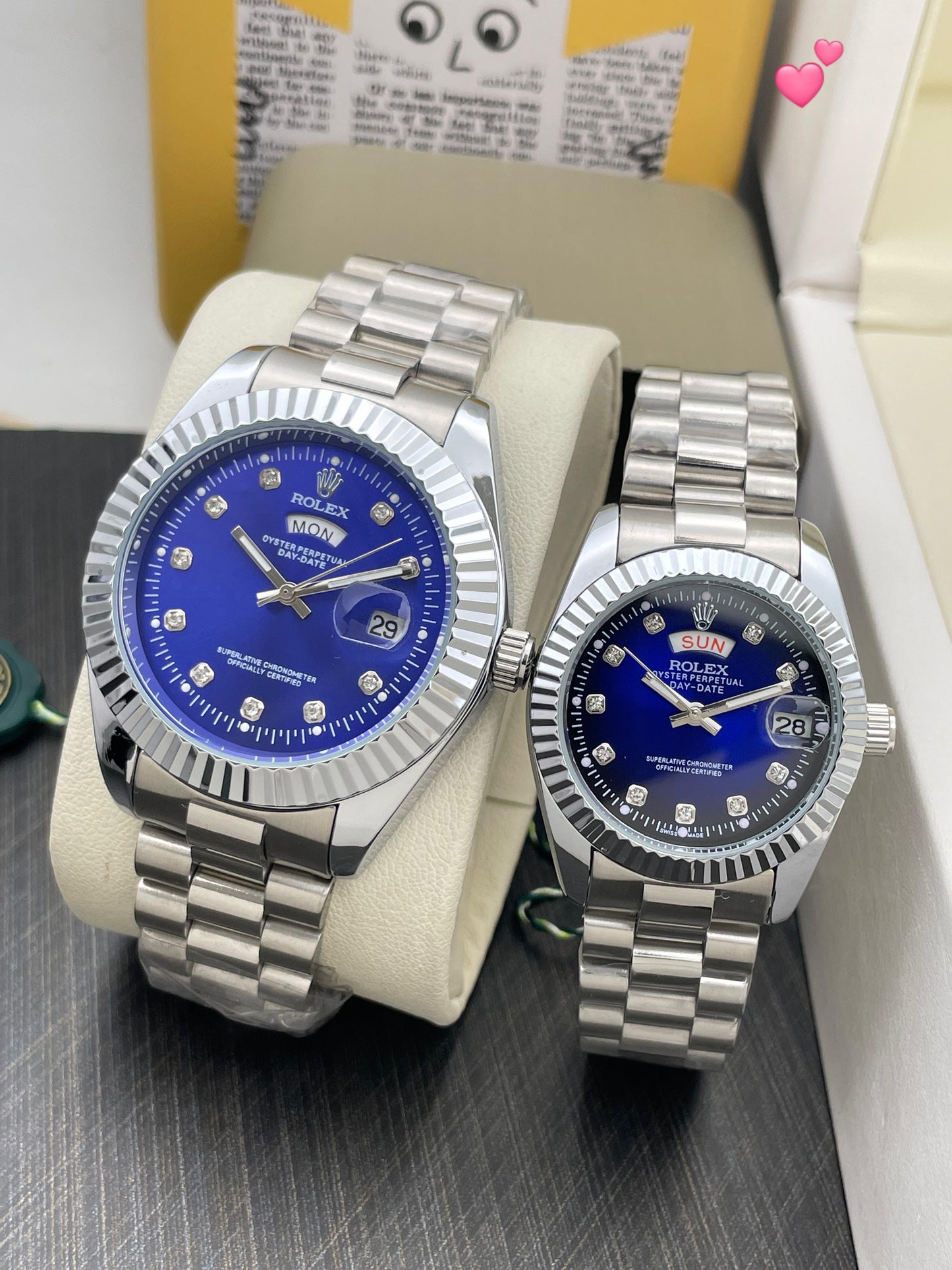 ROLEX COUPLE WATCHES