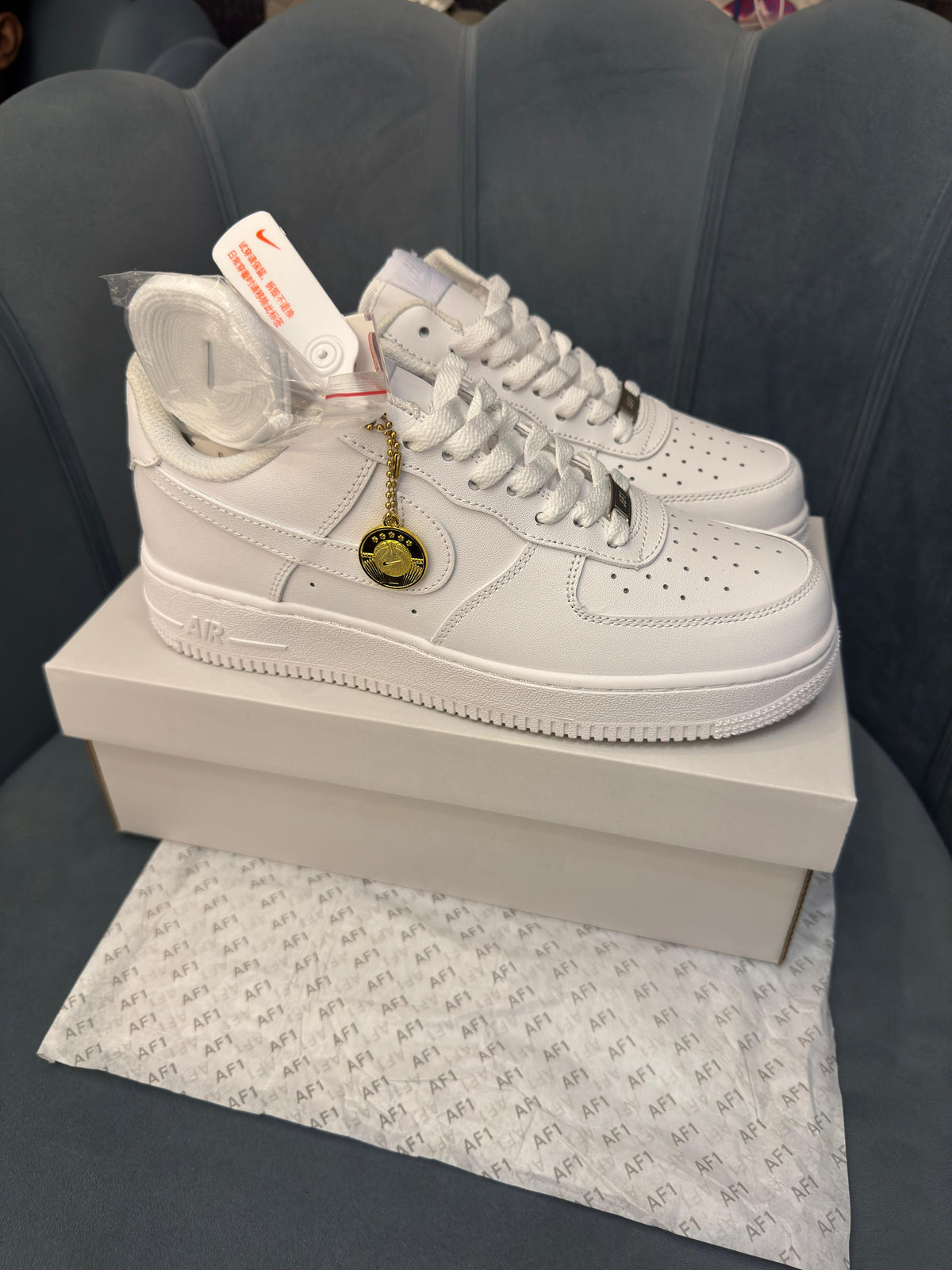 NIKE AIRFORCE WHITE 10@ QUALITY