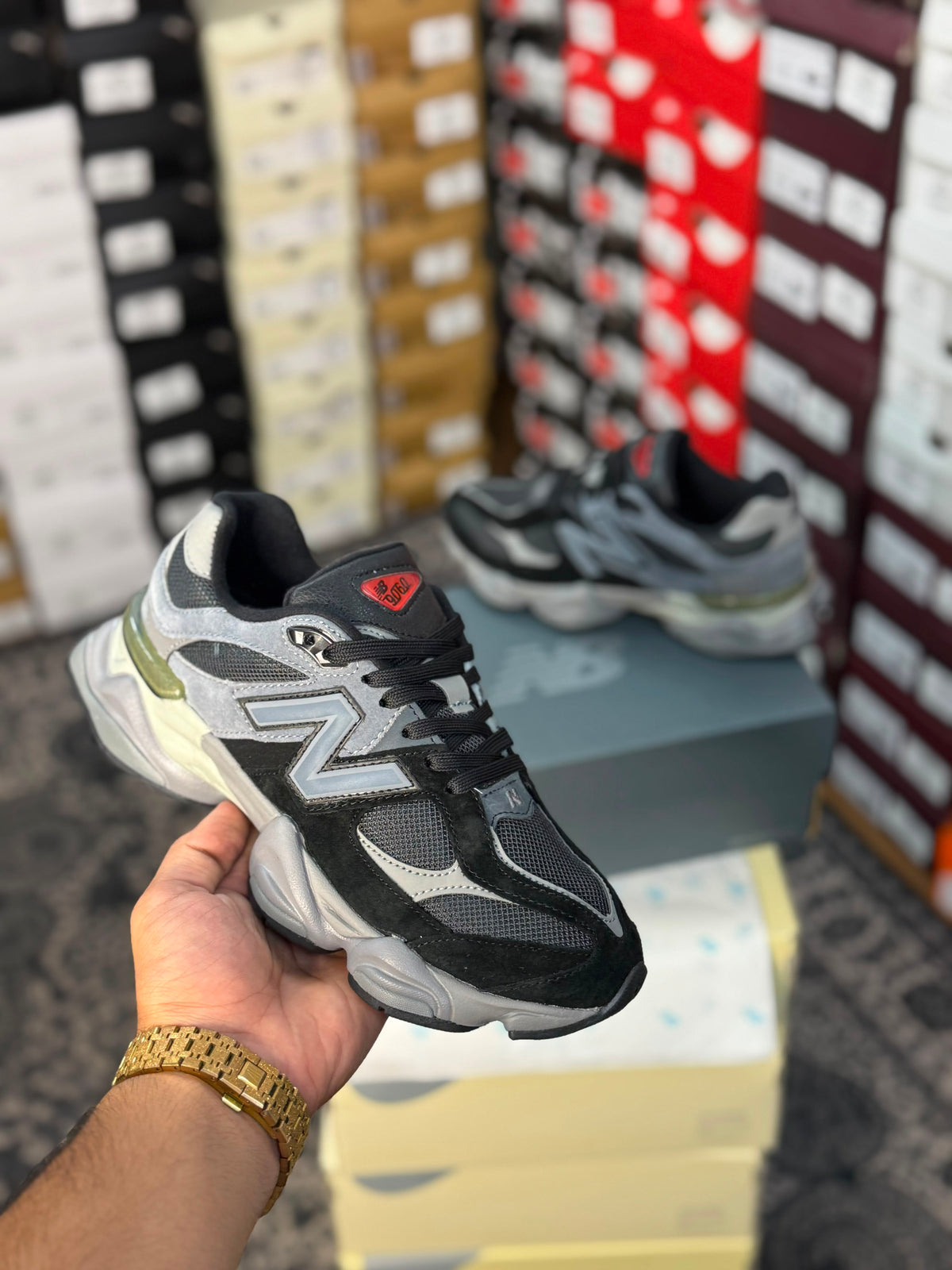 NEW BALANCE 9060 CASTLEROCK BLACK