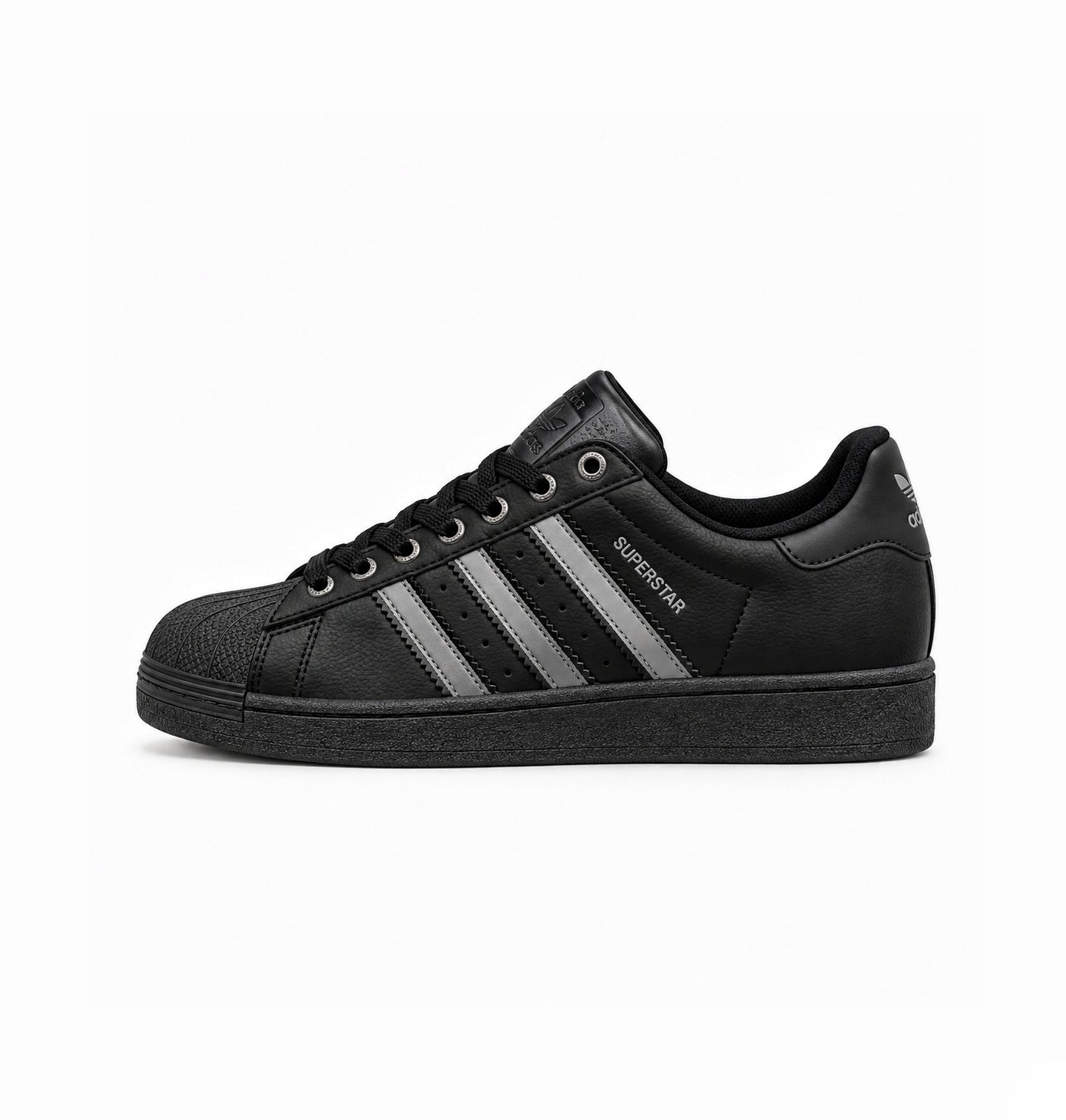 ADIDAS ORIGINALS SUPERSTAR 2ND BLACK SILVER
