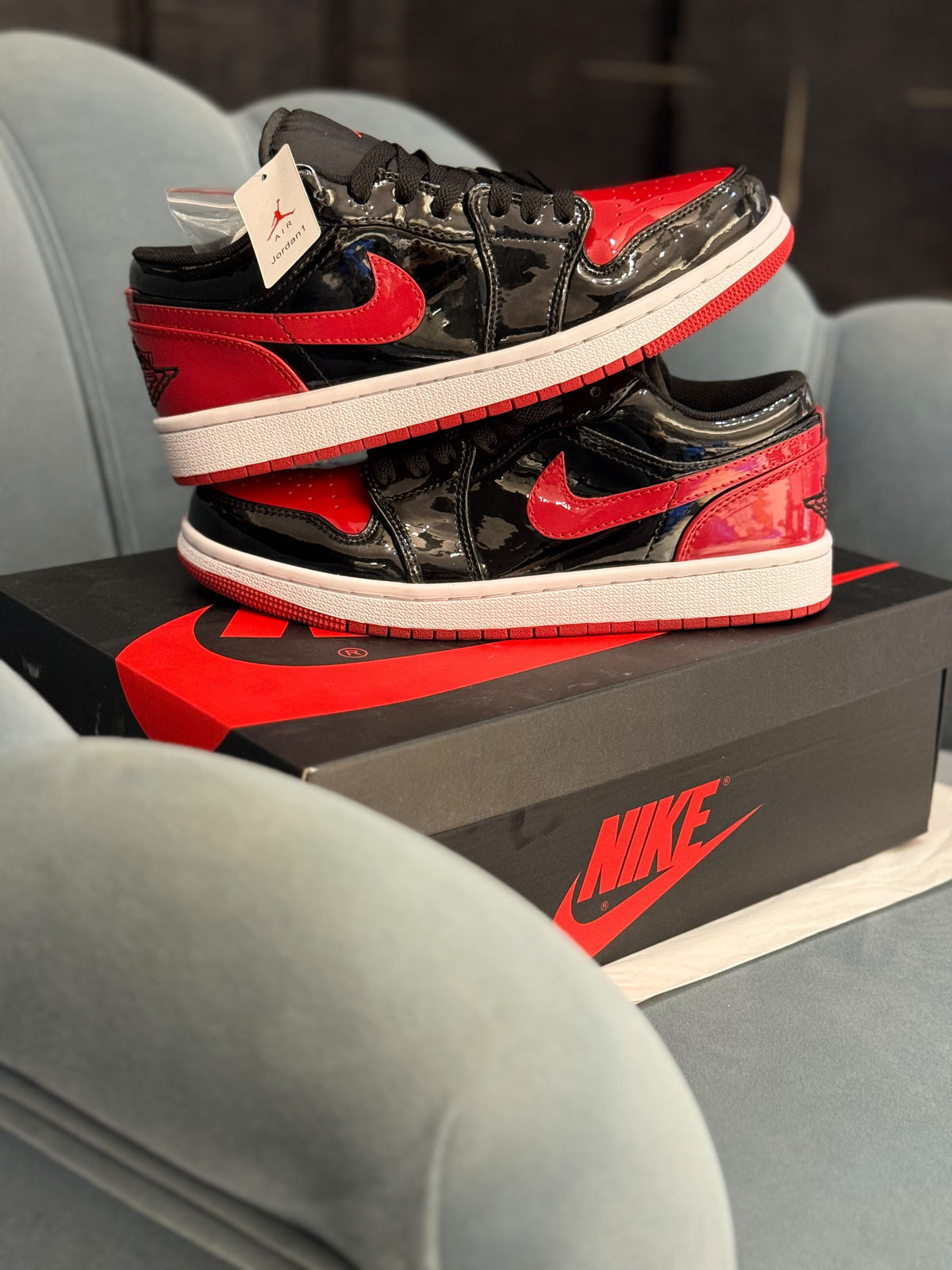 JORDAN 1 LOW PATENT BRED