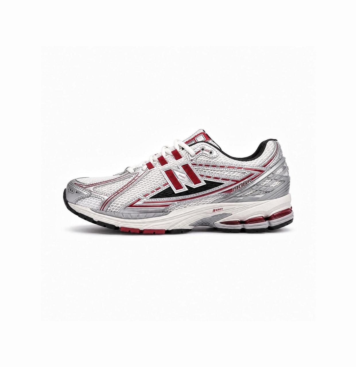 NEW BALANCE 1906R SILVER CLASSIC CRIMSON RED