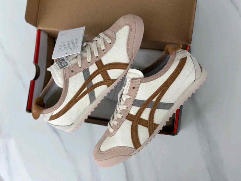 ONITSUKA TIGER SNEAKERS BROWN BEIGE