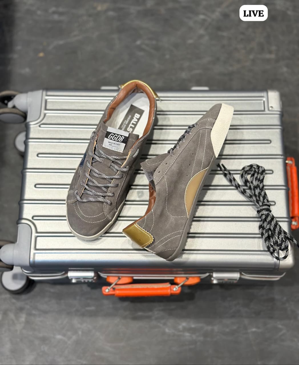 ADIDAS GOLDEN GOOSE TRUE STAR GREY